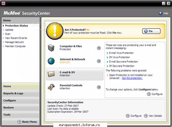 McAfee Virus Scan Enterprise v8.5i Patch 5 - McAfee Virus Scan Enterprise v8.5i Patch 5 - New Softwarez