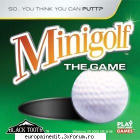 Mini Golf ISO - Mini Golf ISO So you think you can putt? Minigolf - Jocuri Full