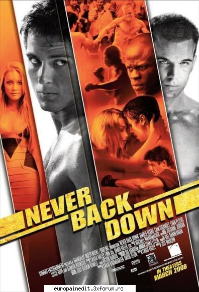 Never Back Down (2008) CAM XViD-nDn - At his new high school, a rebellious teen is - Filme