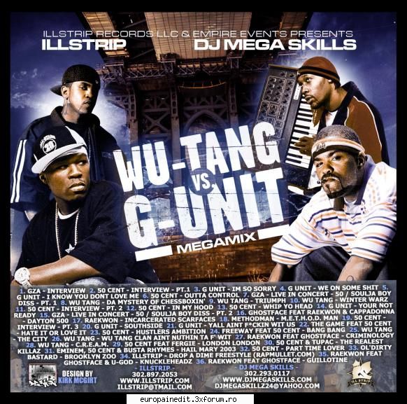Wu-Tang vs. G-Unit - Fiecare piesa in parte. CliCk'n Enjoy! by Alki - Albume